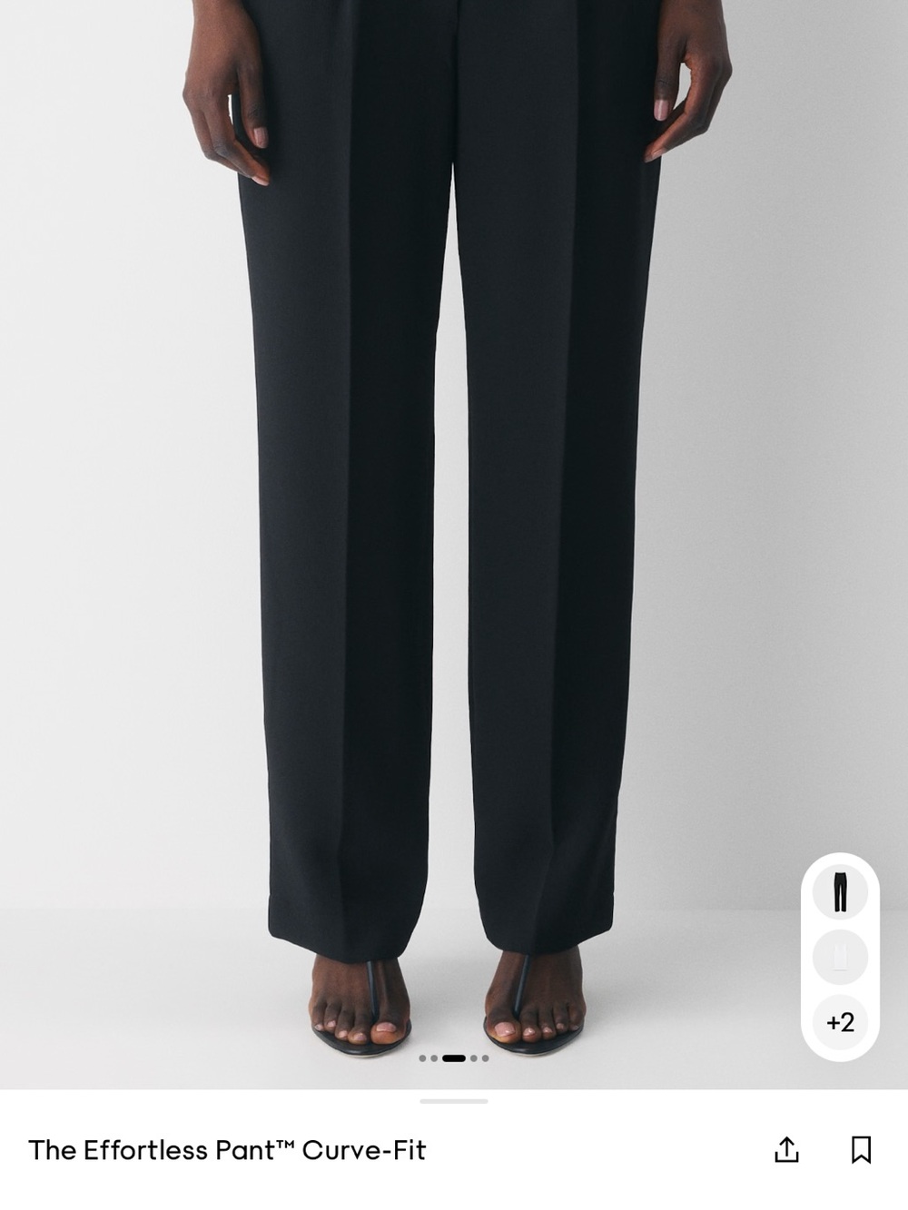 Aritzia Effortless Pant Curve Fit - size 6